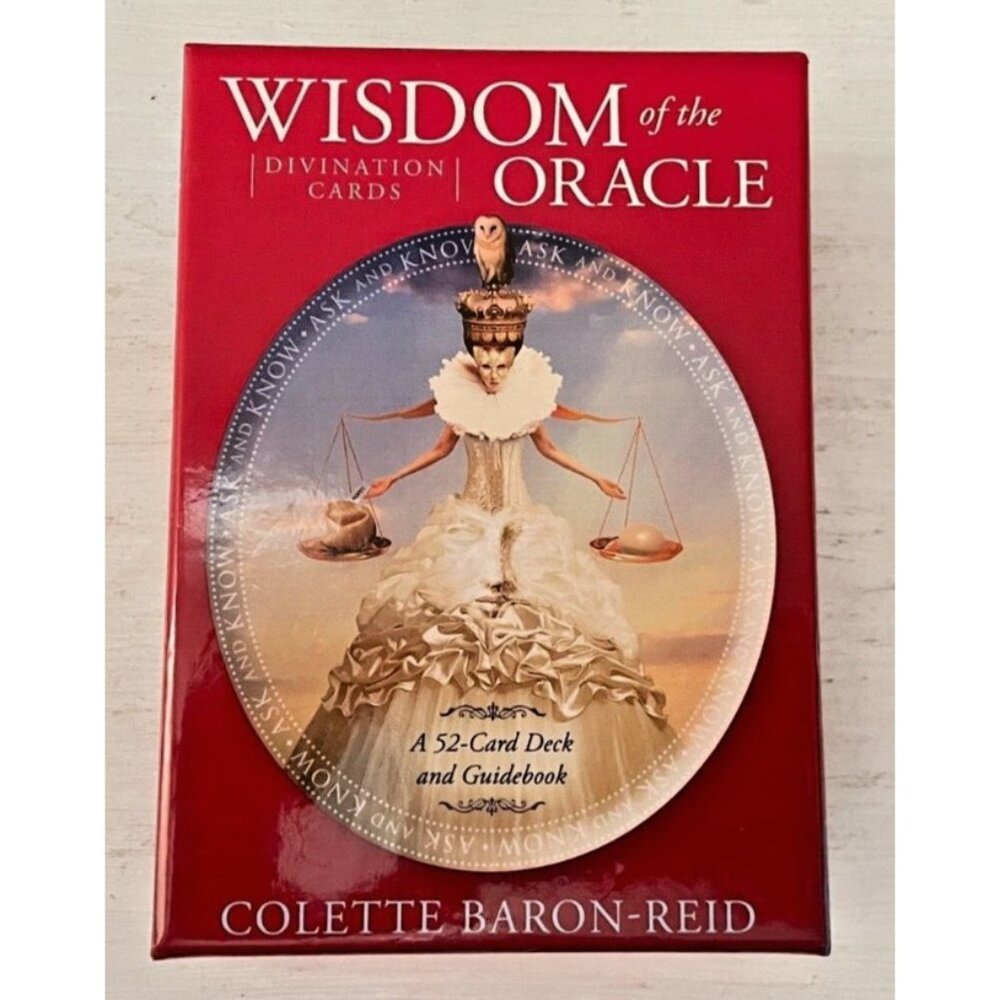 Wisdom of the Oracle Tarot Cards 52 Divination Card Deck Complete w Guidebook
